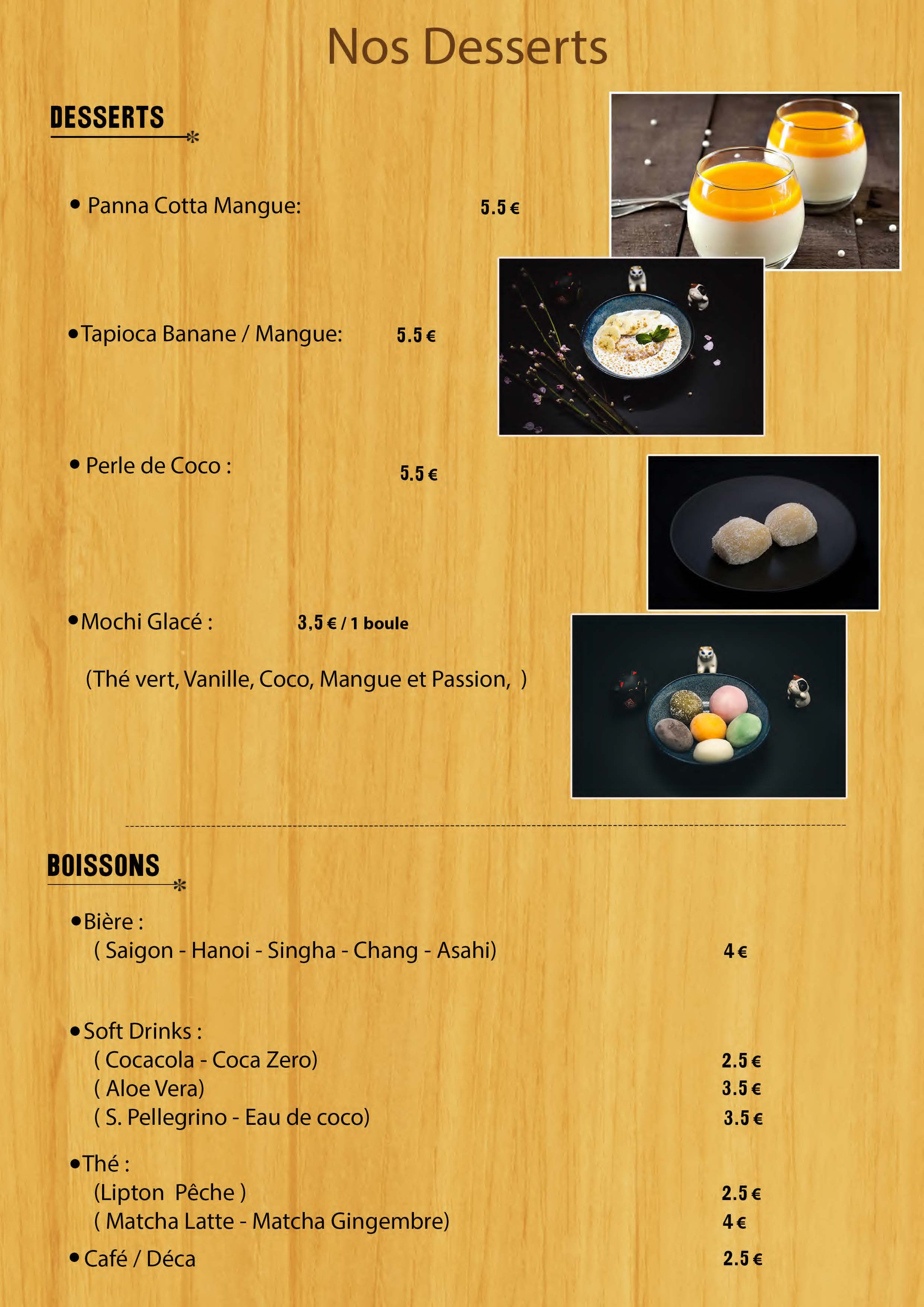 Menu Page 4
